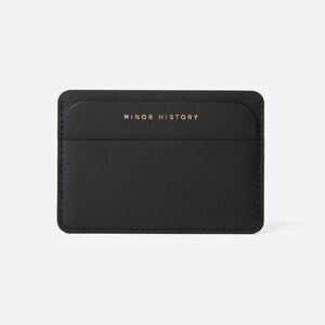 Minor History Black Card Holder